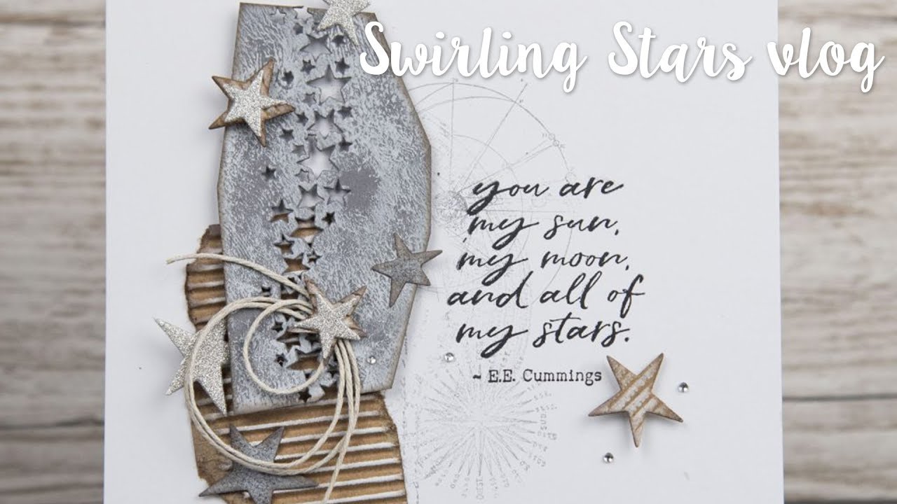Card making with Swir‏ling Stars and Pete Hughes - Sizzix Lifestyle