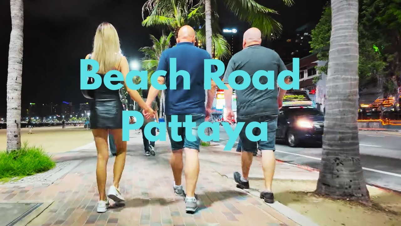 🇹🇭 [4K] Beach Road - Pattaya Thailand July 2025
