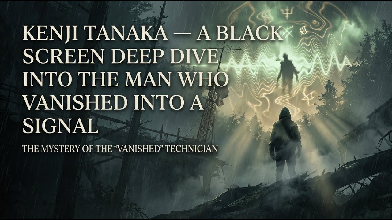 Kenji Tanaka — A Black Screen Deep Dive Into the Man Who Vanished Into a Signal