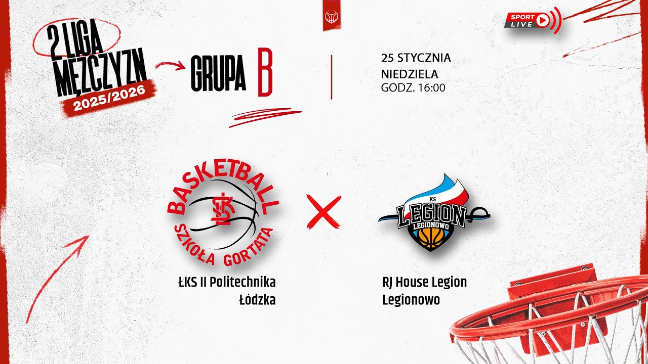 ŁKS II Politechnika Łódzka - RJ House Legion Legionowo (2 LM)