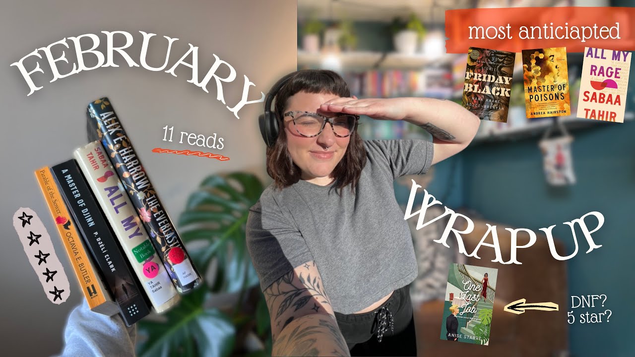FEBRUARY READING WRAP UP 📚✨ 11 books i read in february & some transrightsreadathon book recs!