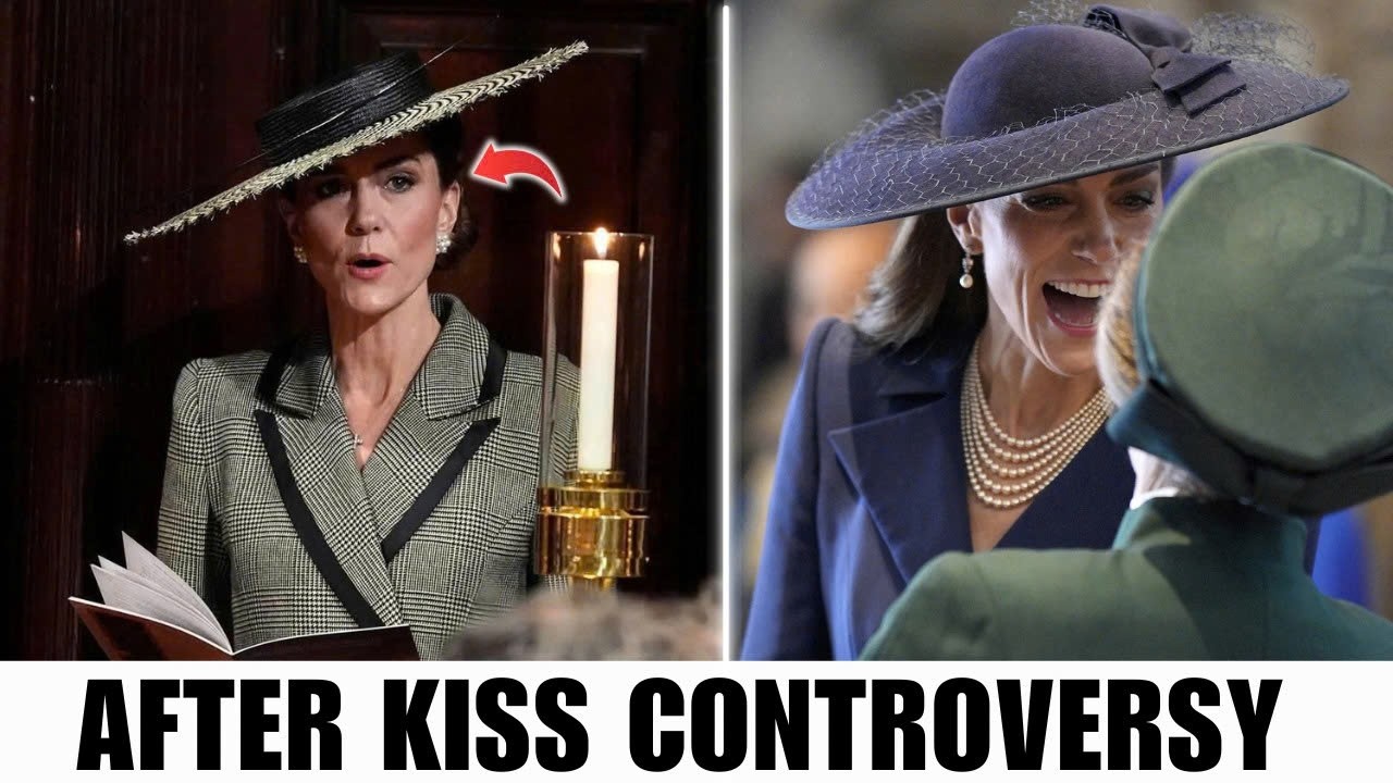 NEW: Catherine Stuns Public Again with New Hat After Controversial Kiss with Princess Anne