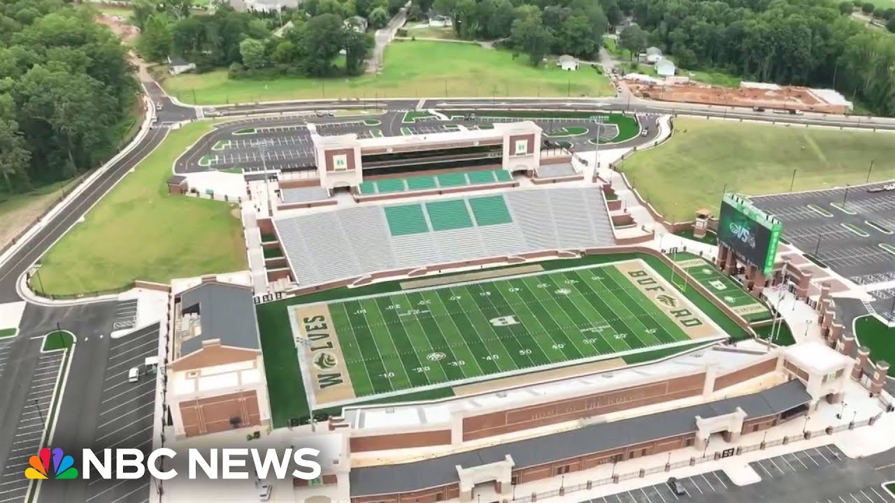 Georgia high school unveils $62 million high school football stadium