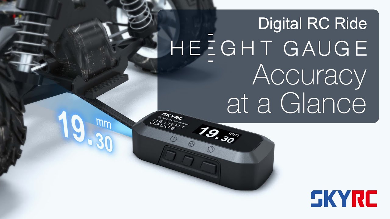 Digital RC Ride Height Gauge