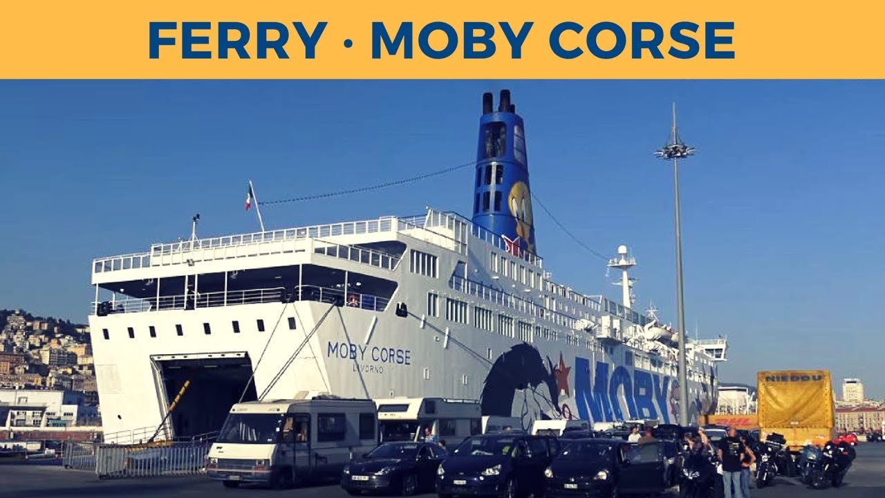 Passage ferry MOBY CORSE, Genoa - Bastia (Moby Lines)