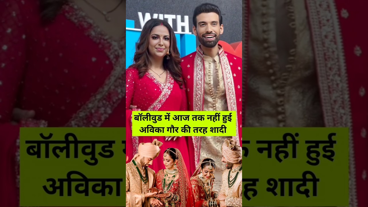 There has never been a wedding like Avika Gor's in Bollywood