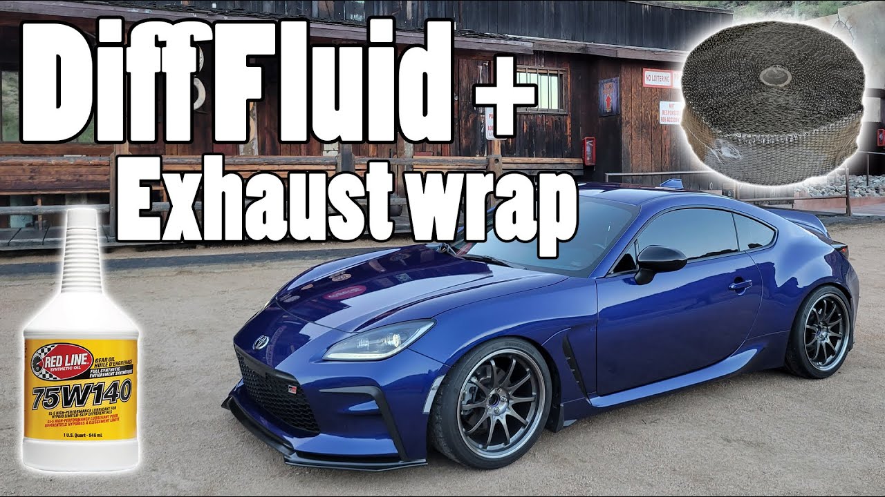 GR86 Differential Fluid & Exhaust Wrap For Track Driving