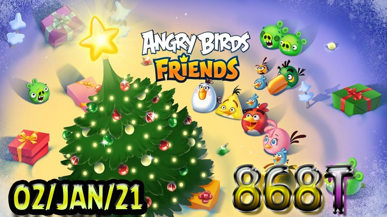 Angry Birds Friends All Levels Tournament 868 Highscore POWER-UP walkthrough