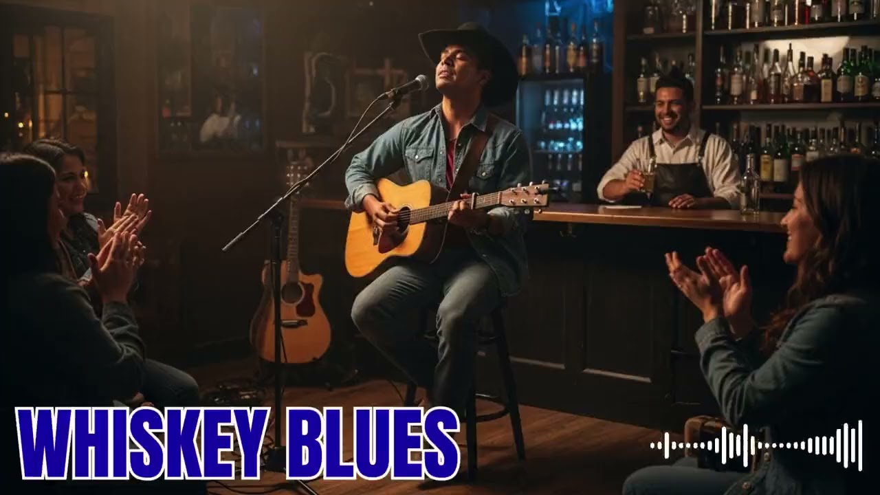 🥃 Whiskey Blues Playlist | Smooth Blues for Long Drinking Nights