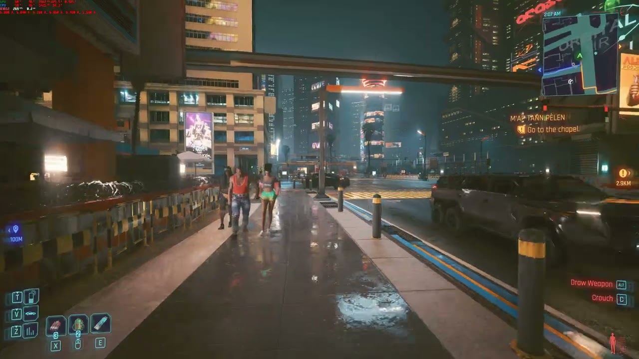 Cyberpunk 2077 DLSS 4.5 vs Ray Reconstruction artifacting