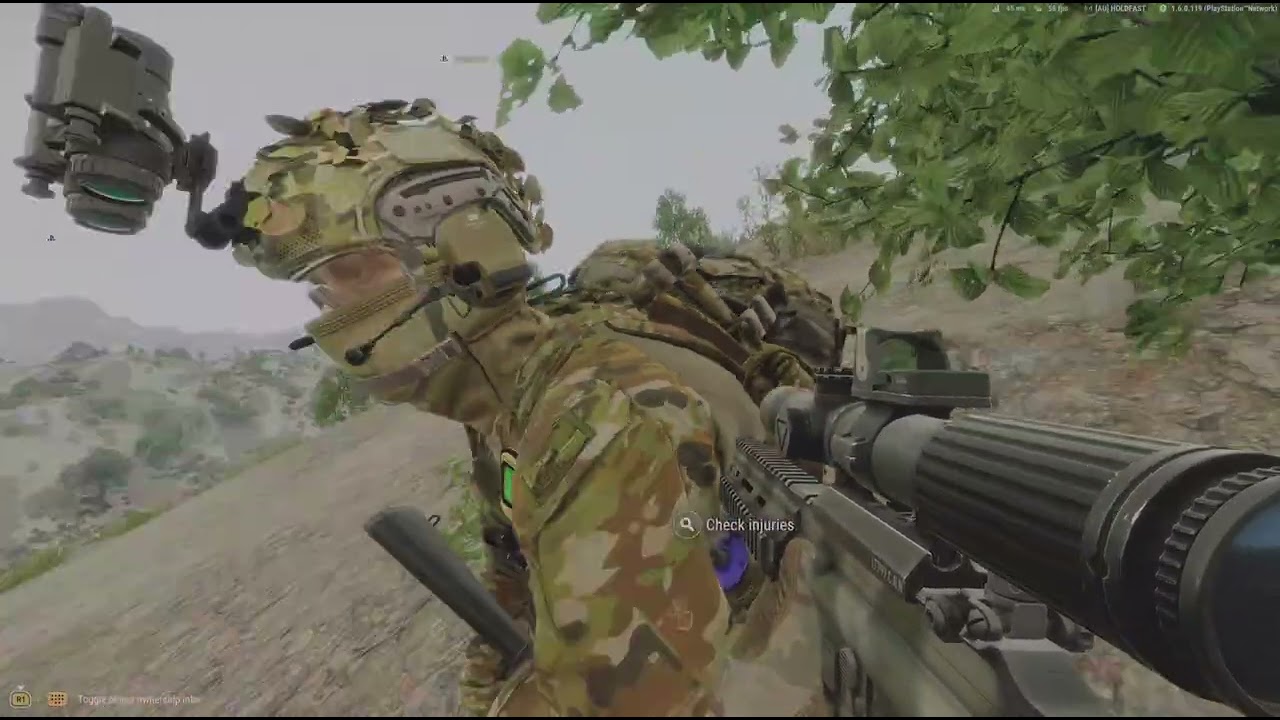 Arma Reforger with holdfast mountain ops
