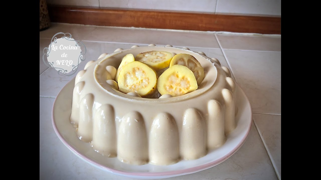 GELATINA DE GUAYABA! 🍋 | Un postre con un sabor que no es común de saborear! 🤤