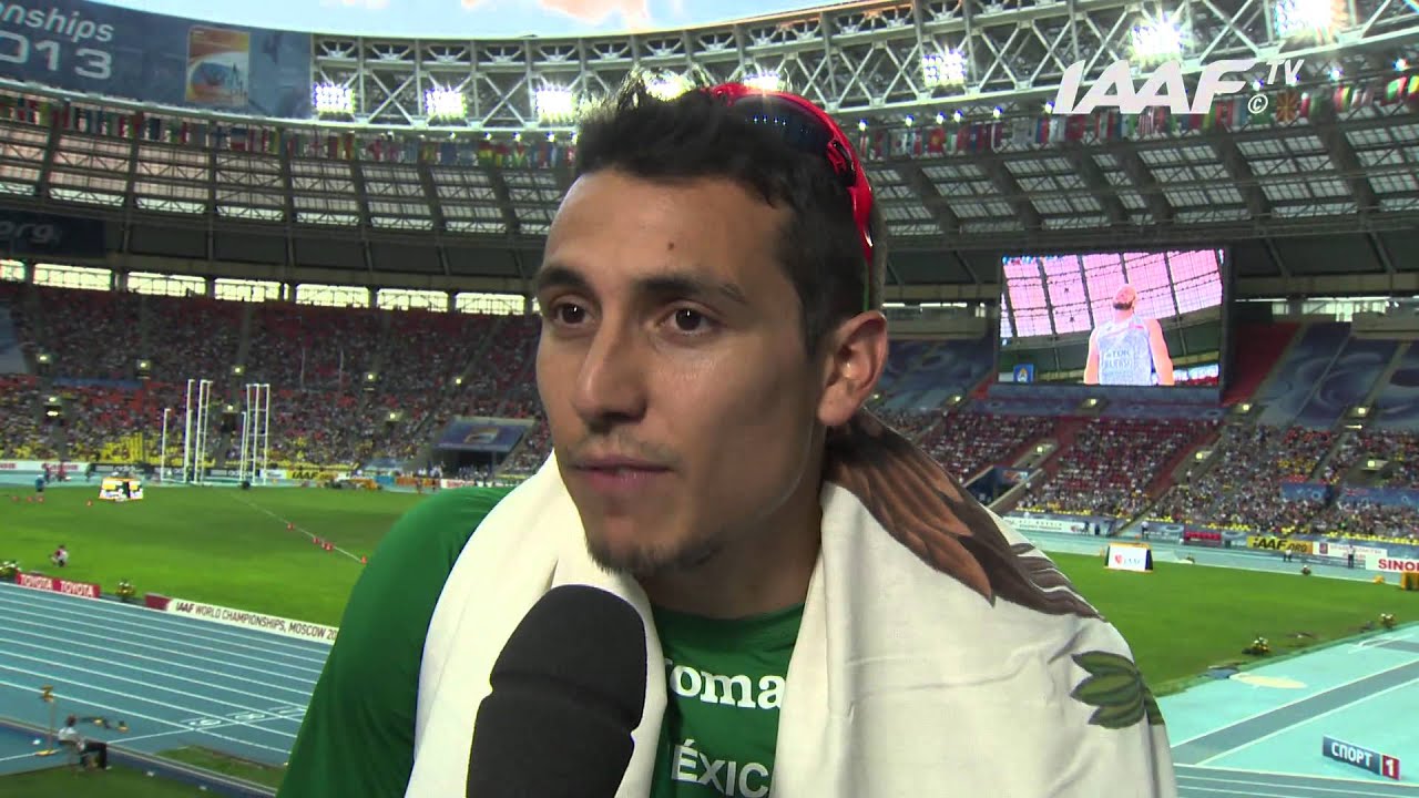Moscow 2013 - Luis RIVERA MEX - Long Jump Men - Final - Bronze