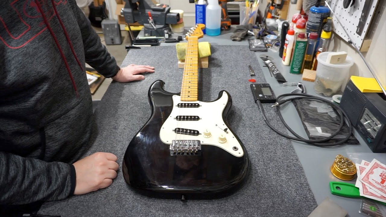 1983 Fender Stratocaster “Revised” American Standard: Inspecting/Replacing Parts, Light Restoration