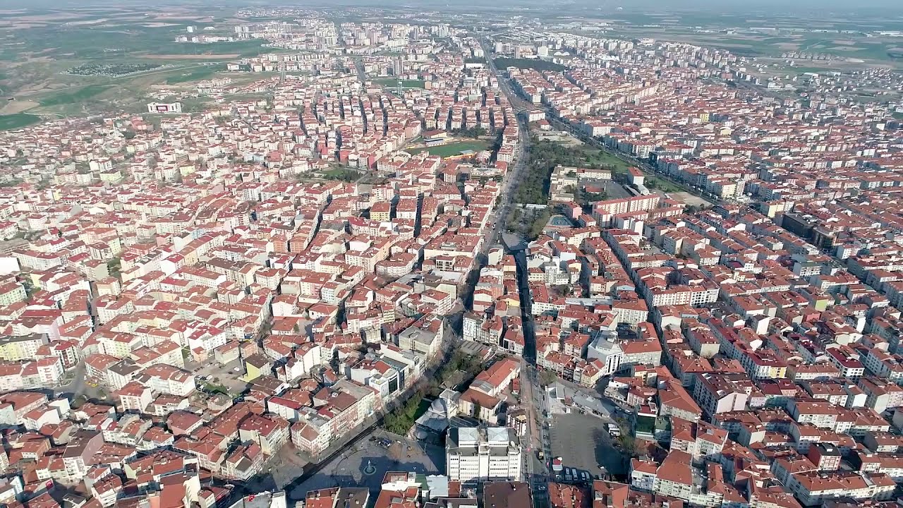Çorlu'yu Hiç Böyle Görmediniz... Çorlu'yu Bir de Buradan İzleyin