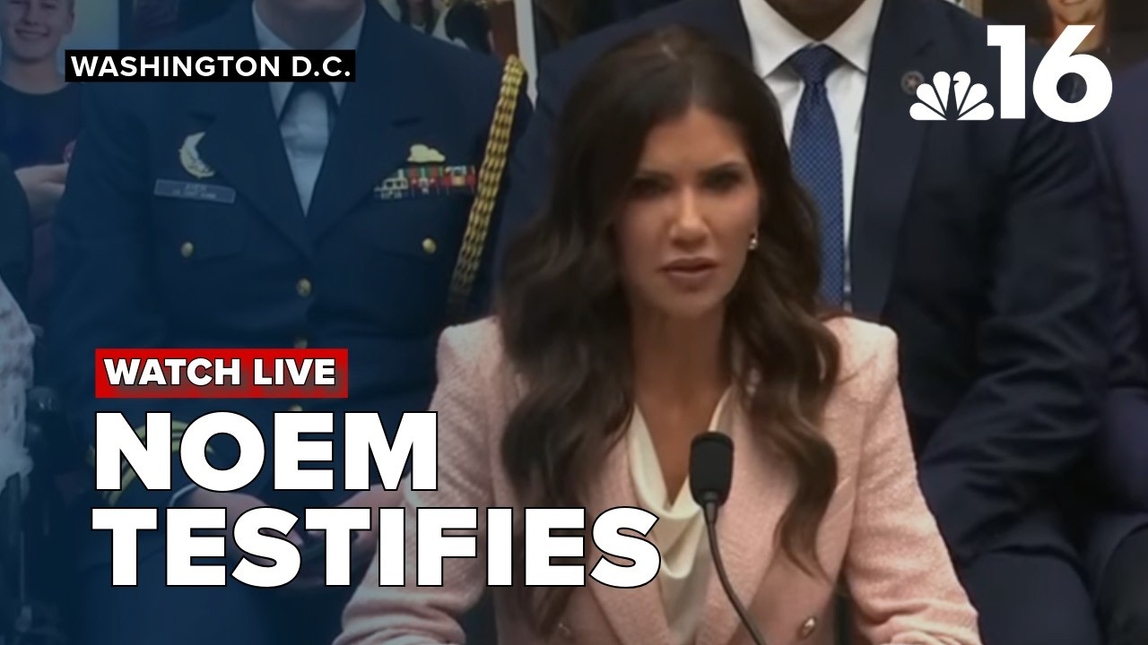 DHS Secretary Kristi Noem testifies at House Judiciary oversight hearing