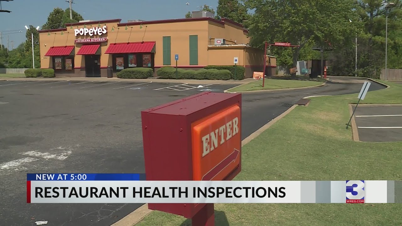 Restaurant health inspections