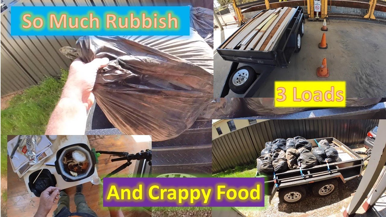 A Complete Renovation: - Picking Up the Mess and Doing 3 Tip Runs in the Heat