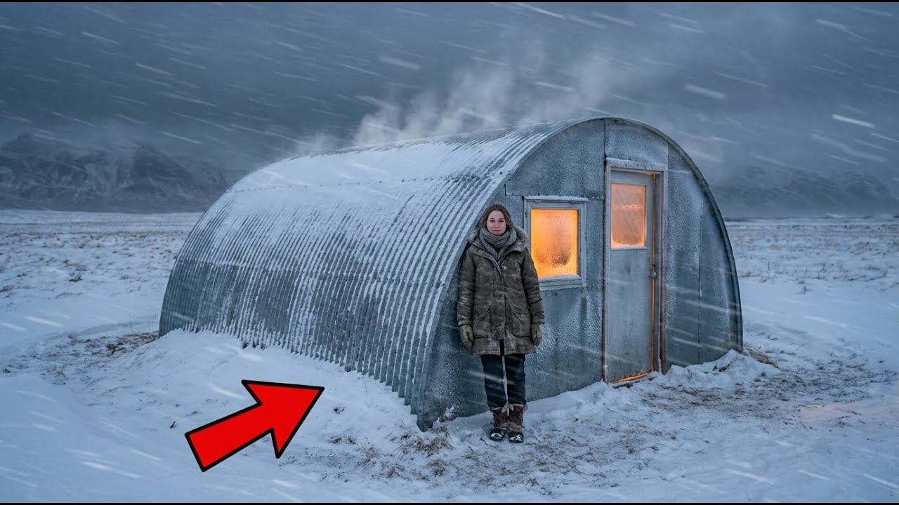 Thrown Out Before Winter, Widow Built a Quonset Hut — Until It Held 55° More Heat With Less Firewood