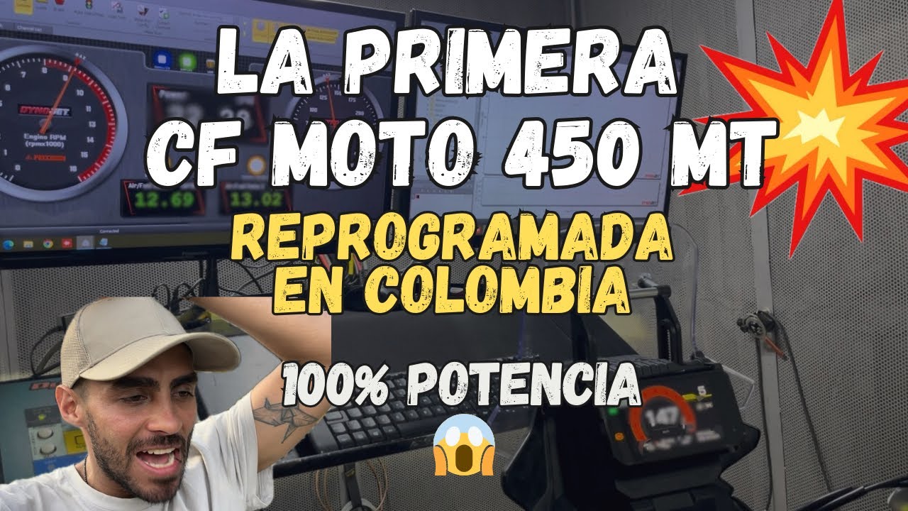 La primera - Cf moto 450 mt - Reprogramada en Colombia 🇨🇴