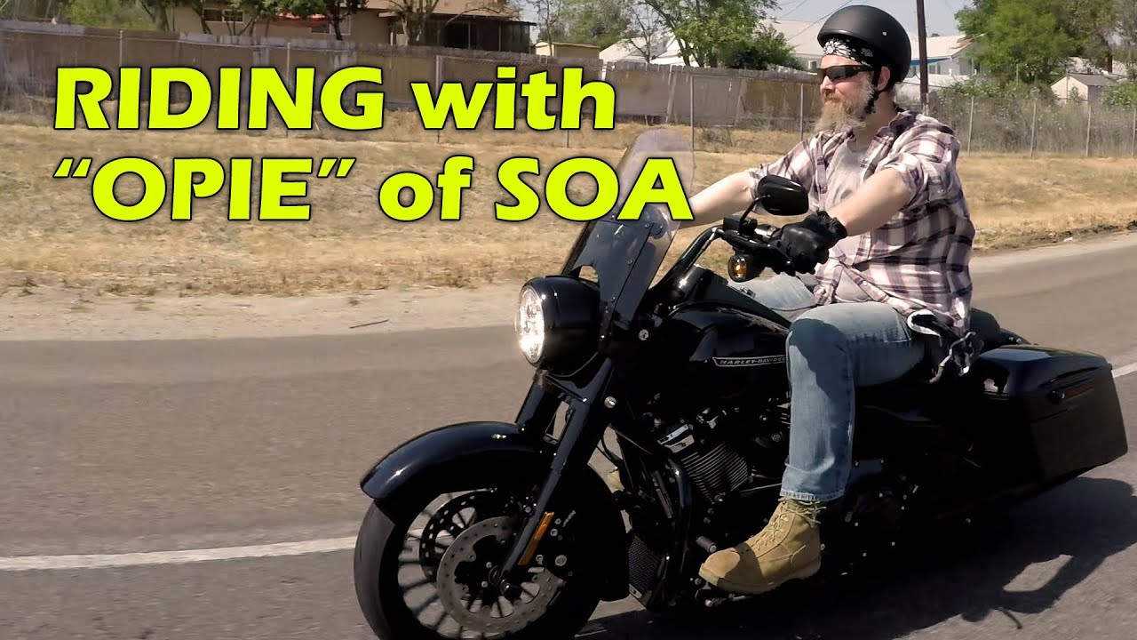Riding With Ryan Hurst, (Opie), From Sons Of Anarchy and Kratos from God Of War. AWESOME!!!