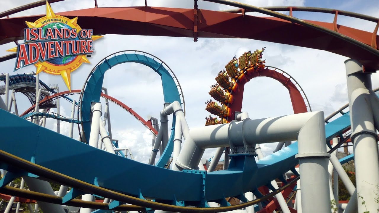 Dragon Challenge Last Day Ever and Queue Walk Through - A Tribute