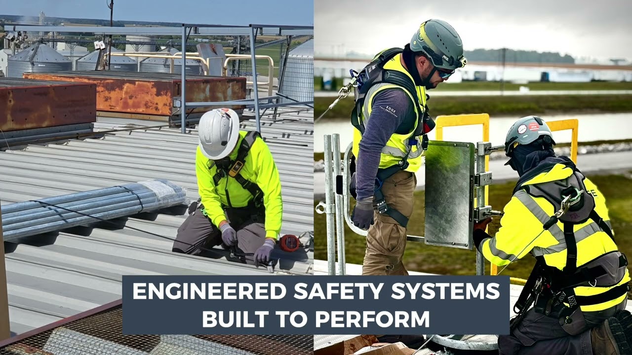 EDGE Fall Protection | Solving Rooftop Access Challenges on Large Facilities