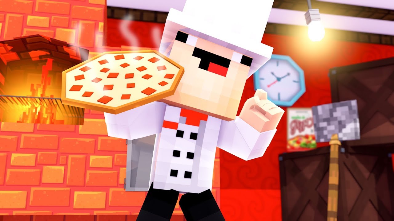 EL BEBÉ NOOB SE CONVIERTE EN PIZZERO EN MINECRAFT TROLL 👶