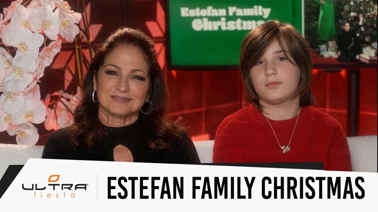 Entrevista Gloria Estefan y su nieto Sasha: ESTEFAN FAMILY CHRISTMAS