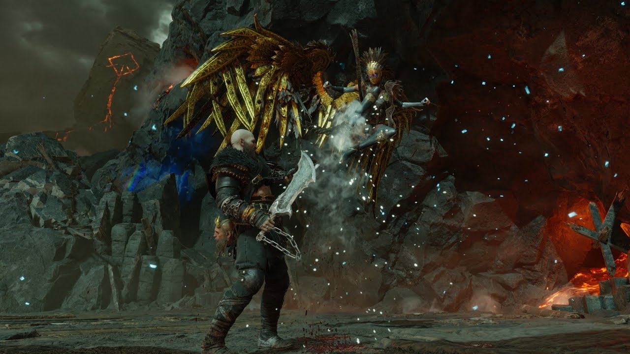 God of War Ragnarok - God Vs Valkyrie Queen Gna | No Damage GMGOW |