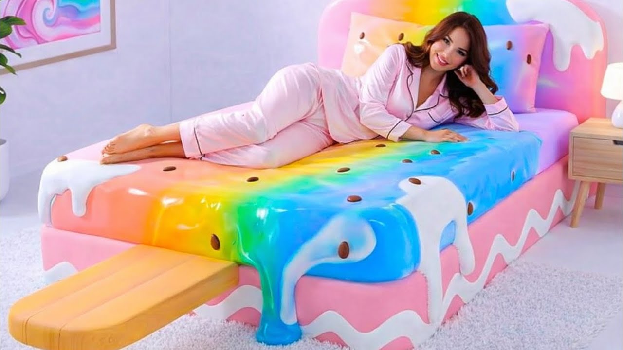 Which Crazy Bed Would You Choose? 🦋 Ultimate Oddly Satisfying AI ASMR 