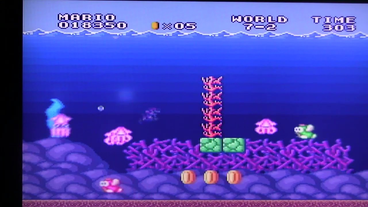 スーパーマリオブラザーズ（7－2）海