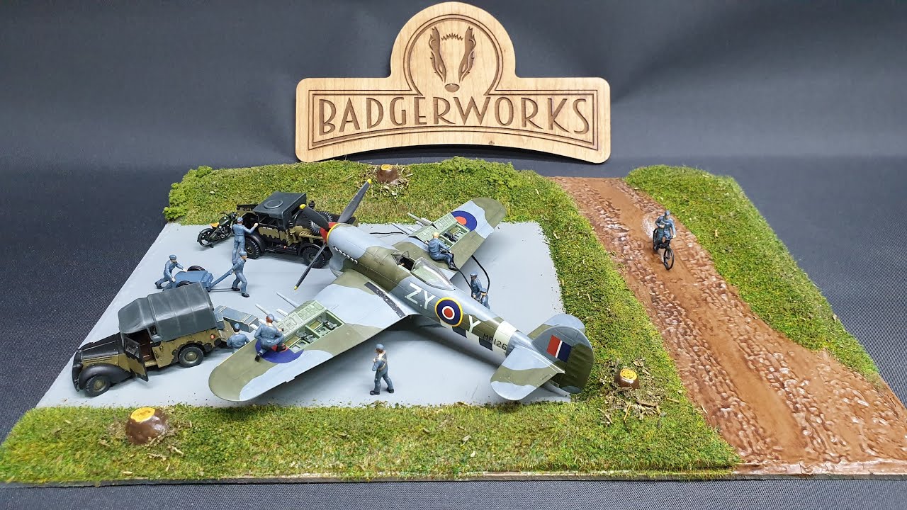 Сборка набора диорамы Airfix «Воздушный десант высадки в Нормандии» в масштабе 1/72. Часть четвер...