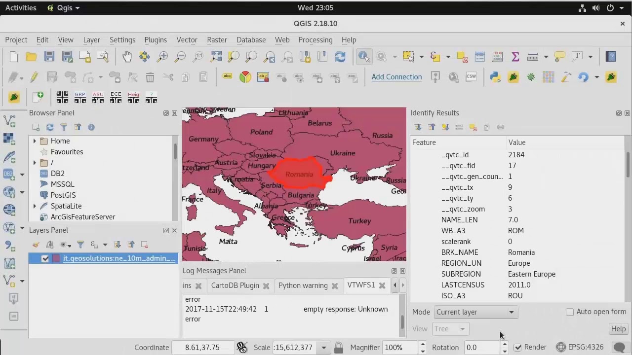 vector tiles client