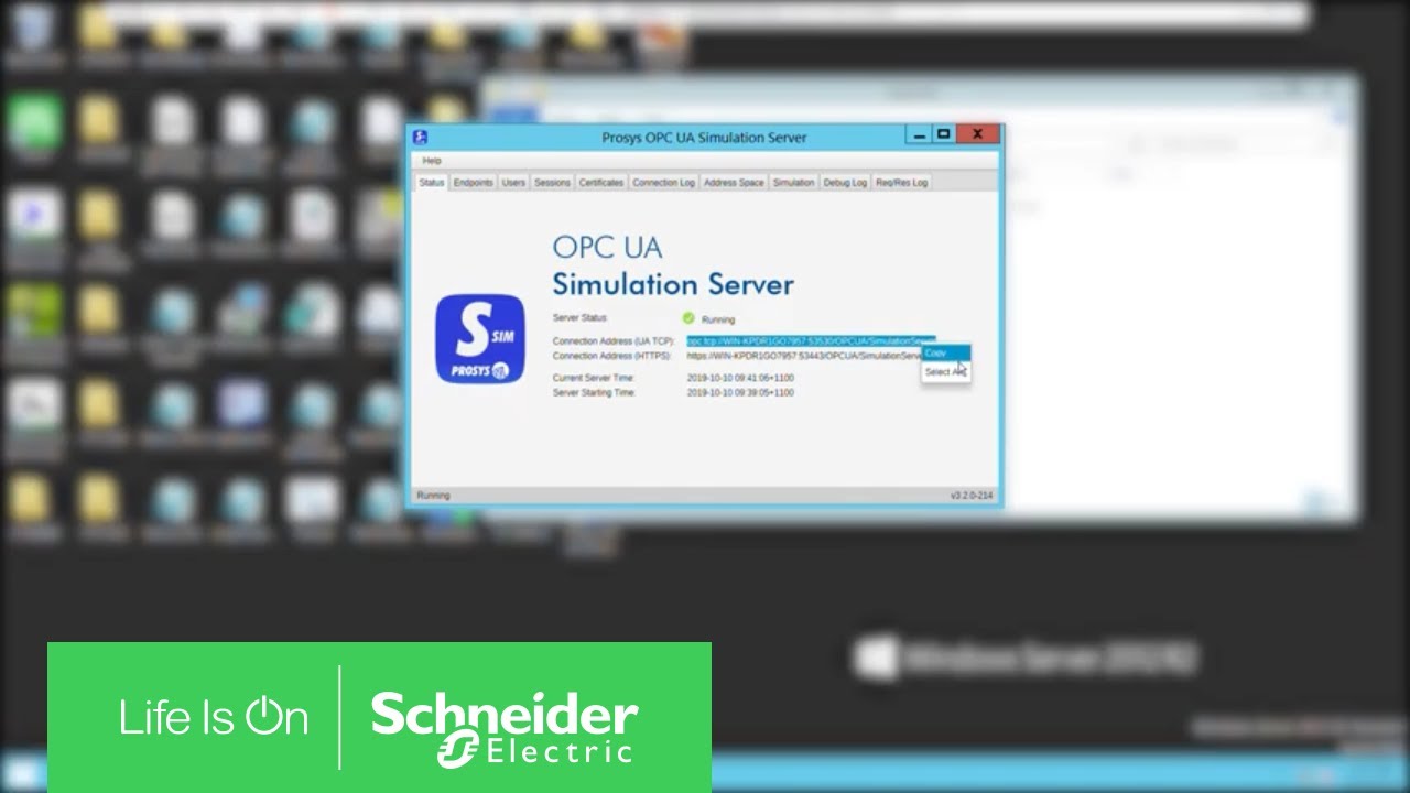 Citect 2018 as OPC UA Client Configuration Guide | Schneider Electric Support