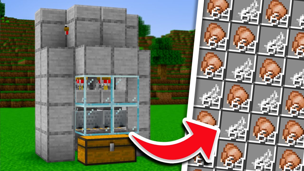 Best Chicken Farm Minecraft 26.1+ - EASY DESIGN