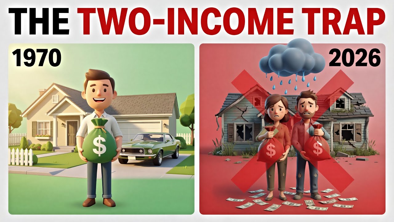 How Two Incomes Leave You Poor Than One ( Two Income Trap)
