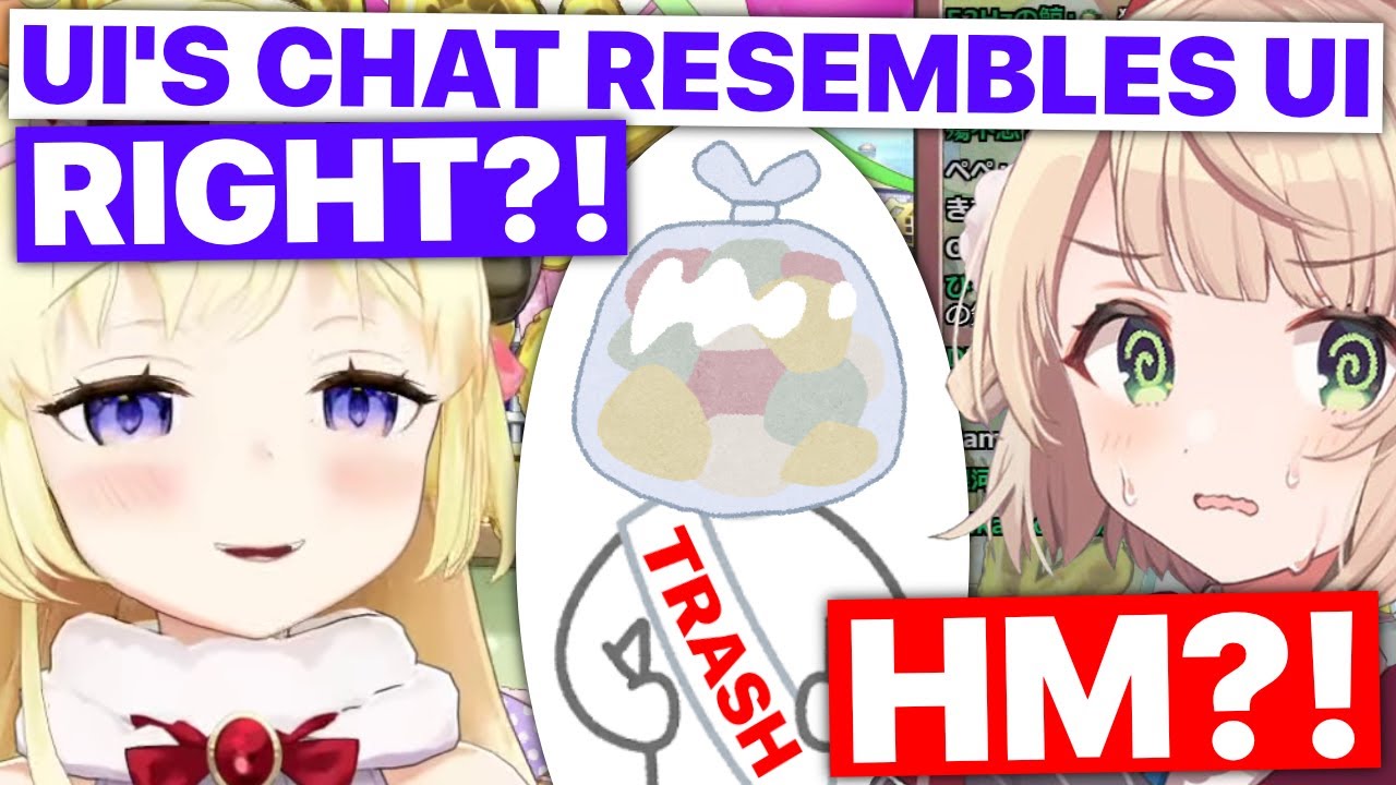 Watame: Ui's Chat Resembles Her, Right? Ui: .......... (Shigure Ui & Watame / Hololive) [Eng Subs]