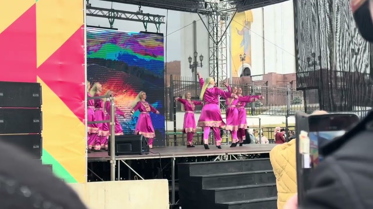 Фрагмент праздничного концерта в День народного единства 4.11.25.