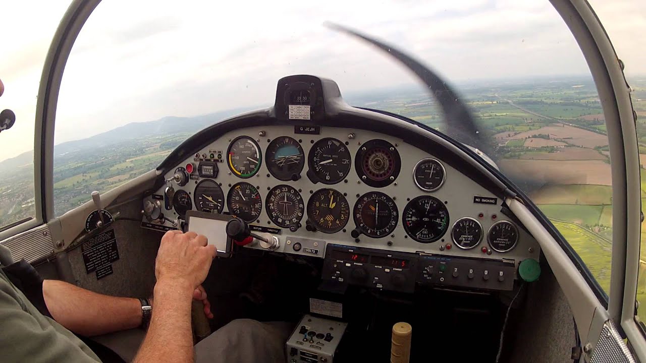 Jodel 1050 flight from Croft Farm