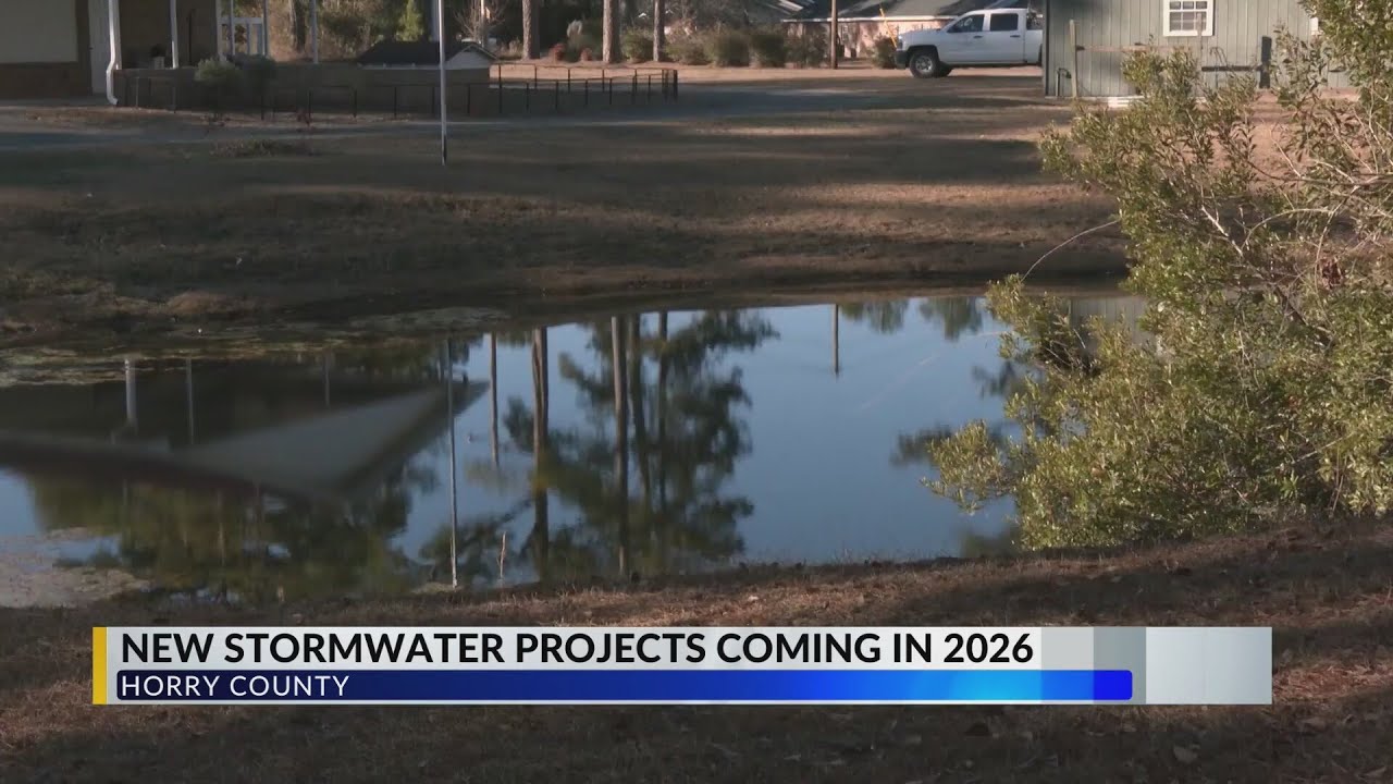 Major Horry County stormwater projects set for 2026