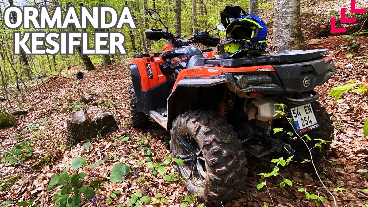 Ormanda Define Alanlarına Rastladık! Cf 1000 ve Polaris 570 Atv Motor Keşif Turu