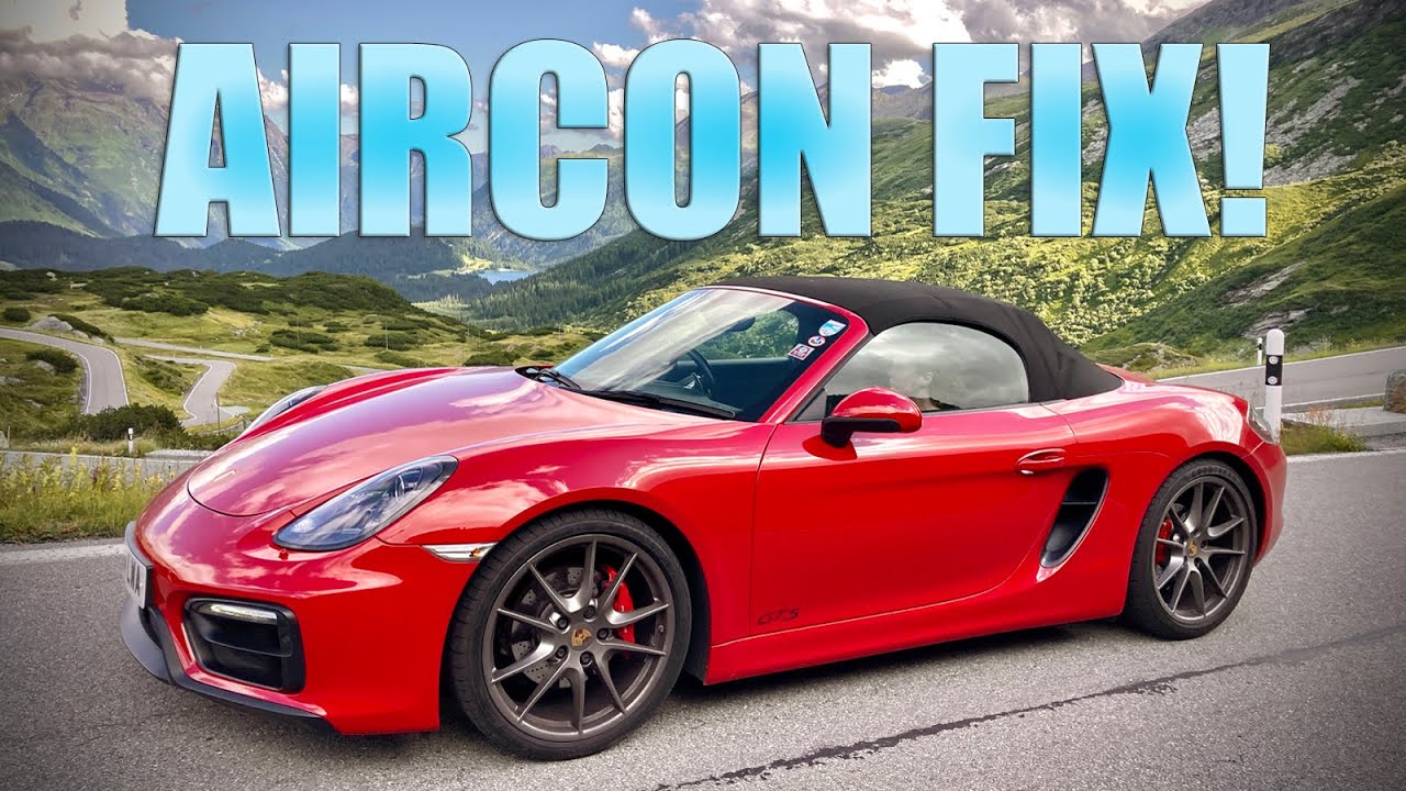 PORSCHE AIRCON FAULT FIXED FOR JUST £100 + MODIFIED VW CADDY! #porsche #boxster #PorscheBoxster