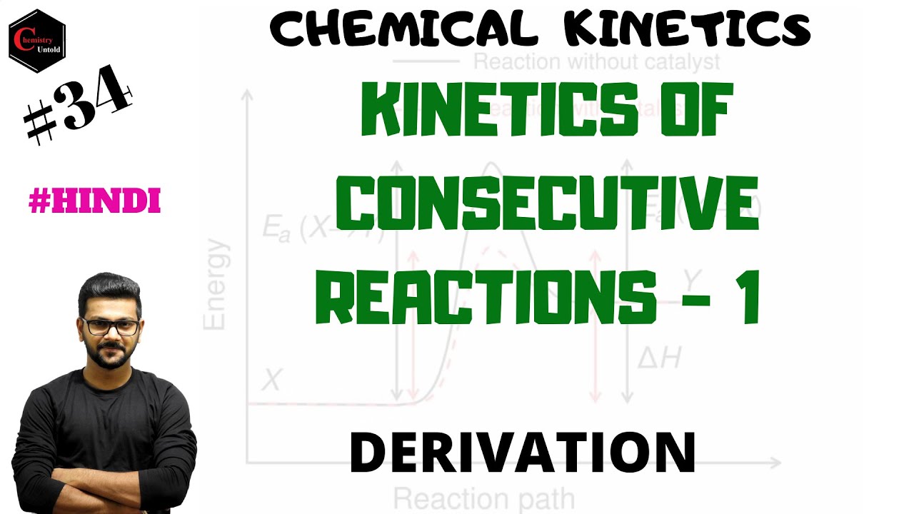 KINETICS OF CONSECUTIVE REACTIONS || STEADY STATE APPROXIMATION || RATE LAW || CHEMICAL KINETICS ||