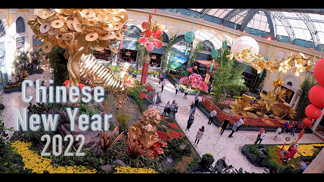 Chinese Lunar New Year Bellagio Conservatory 2022