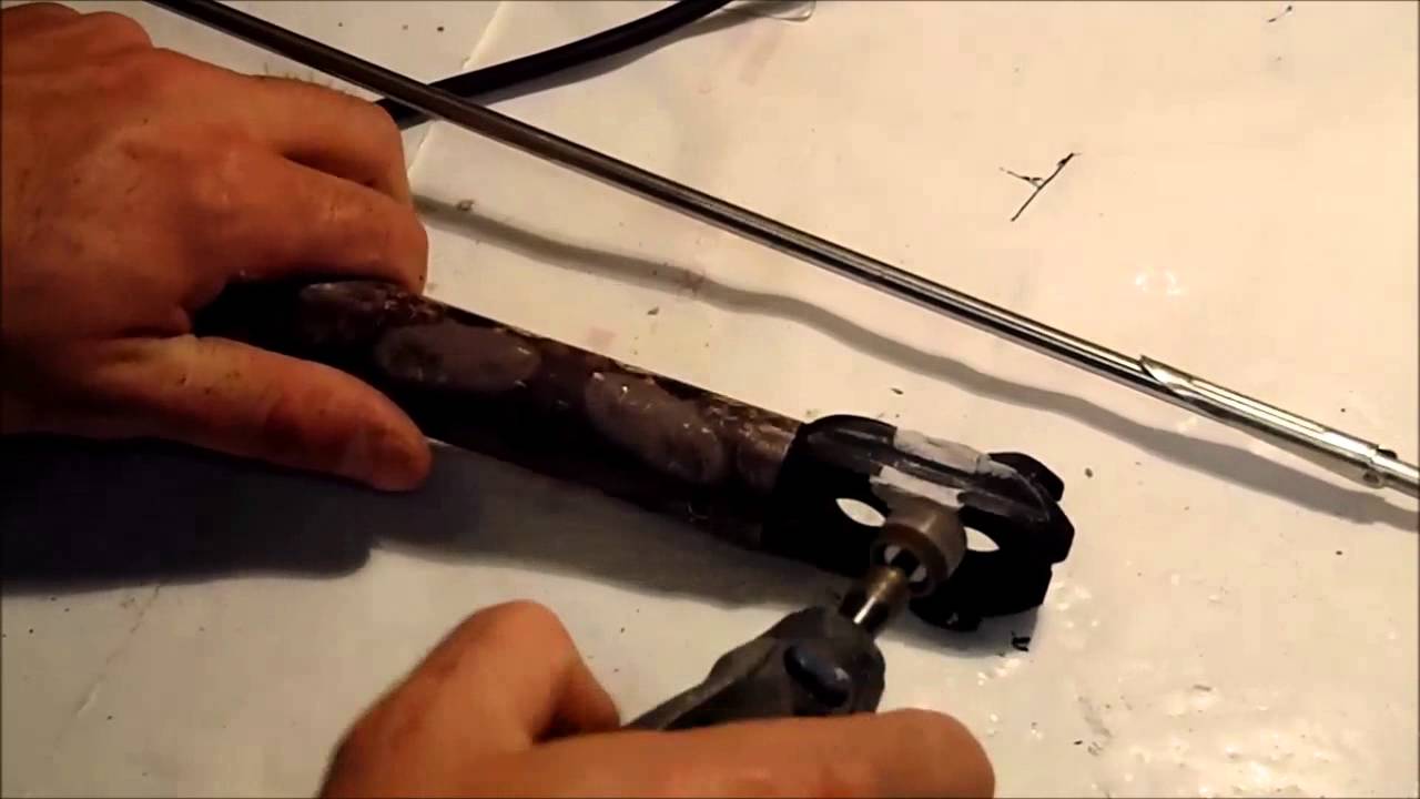 Modificando el cabezal de un Omer HF 75. Fusil de Pesca Submarina (Spearfishing)