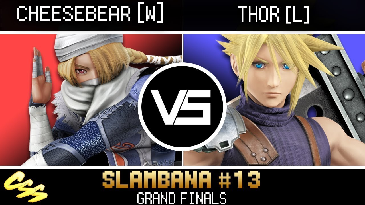 [Slambana #13] Grand Finals: Cheesebear [W] (Sheik) vs. Thor [L] (Cloud)