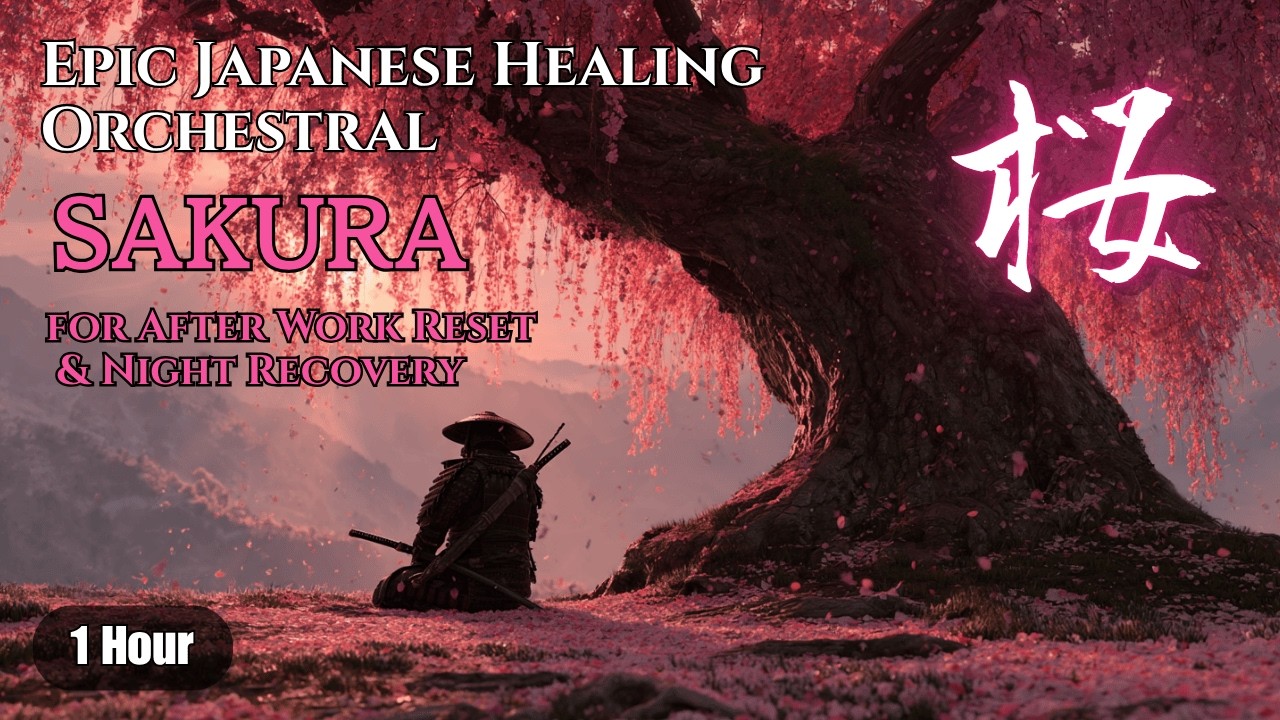 [Spring Healing & Renewal] Epic Japanese Emotional Music | SAKURA (桜)60 Min Cherry Blossom Orchestra