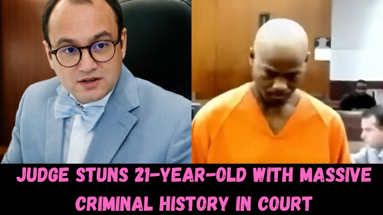Judge STUNS 21-Year-Old With Massive Criminal History in Court