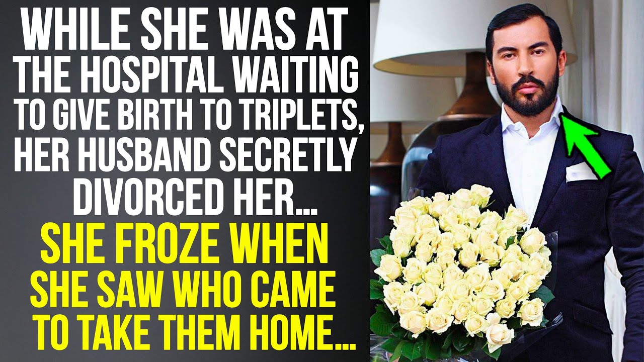 While She Was at the Hospital Waiting to Give Birth to Triplets, Her Husband Secretly Divorced Her…